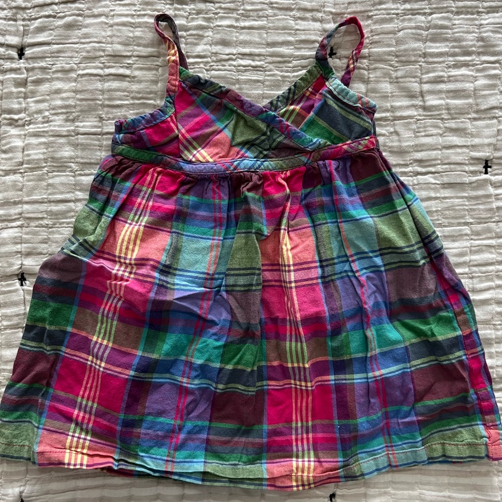 Chaps 18m Plaid Dress